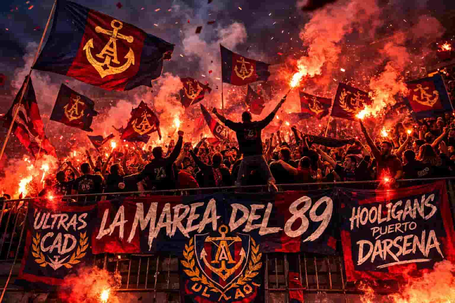 Grada el día de partido